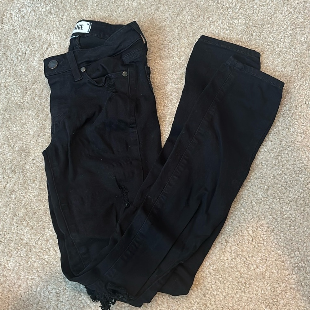 Paige ultra distressed skinny 23